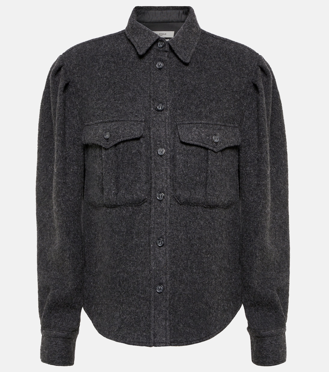 Florrie wool-blend felt shirt jacket | Marant Etoile