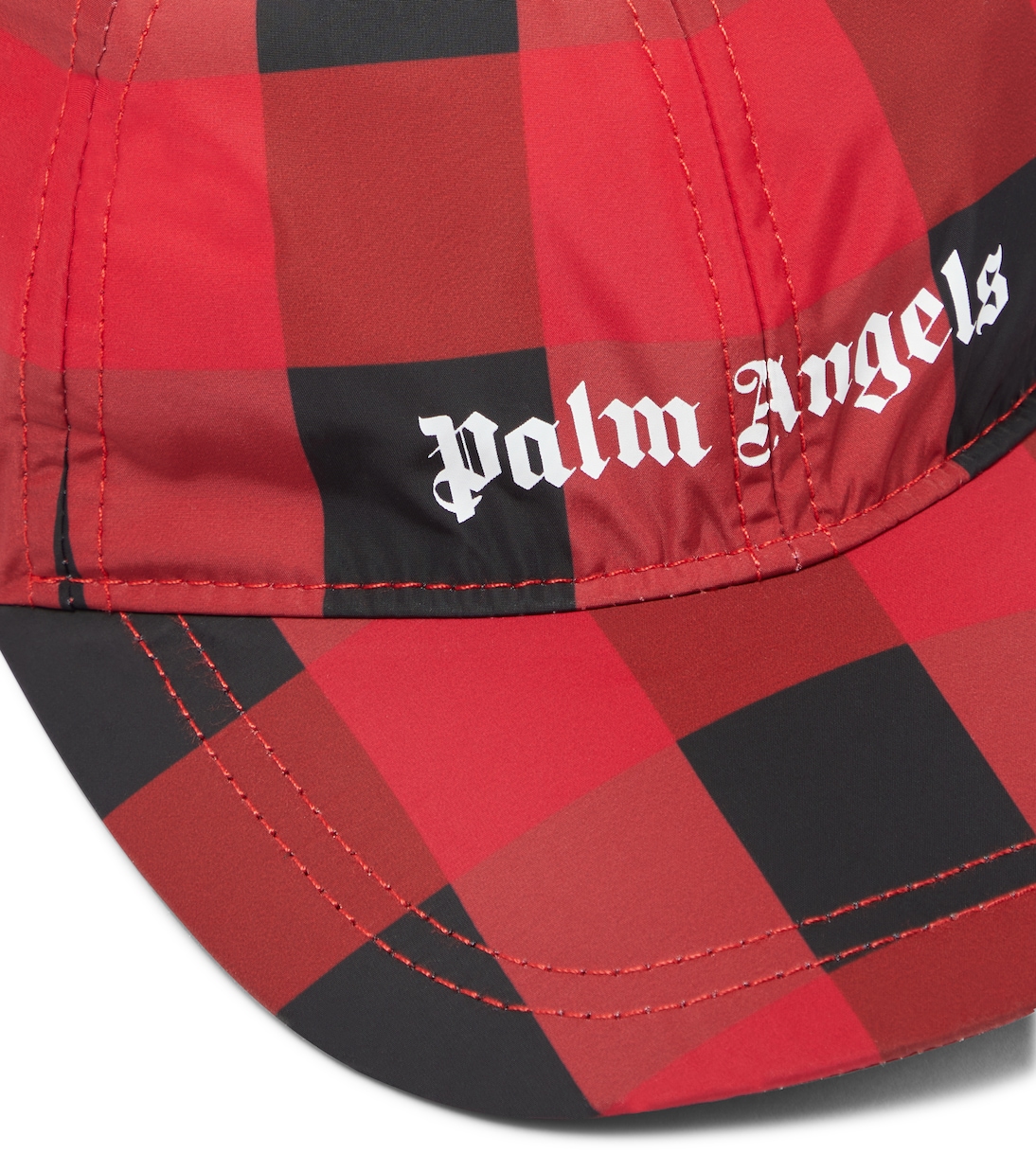 Checked baseball cap | Palm Angels Kids