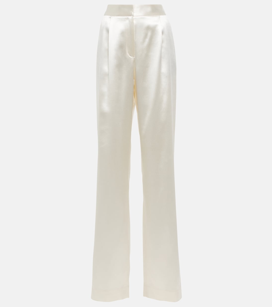 Pantaloni Eleganti in Seta e Lana di Danielle Frankel per Giovani Stilisti