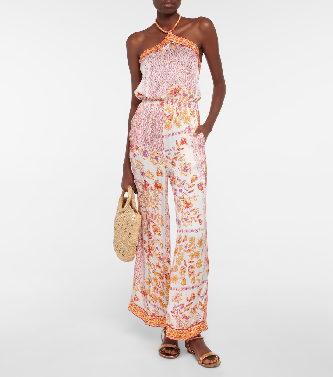 Combi-pantalon Isabelle imprimée | Poupette St Barth