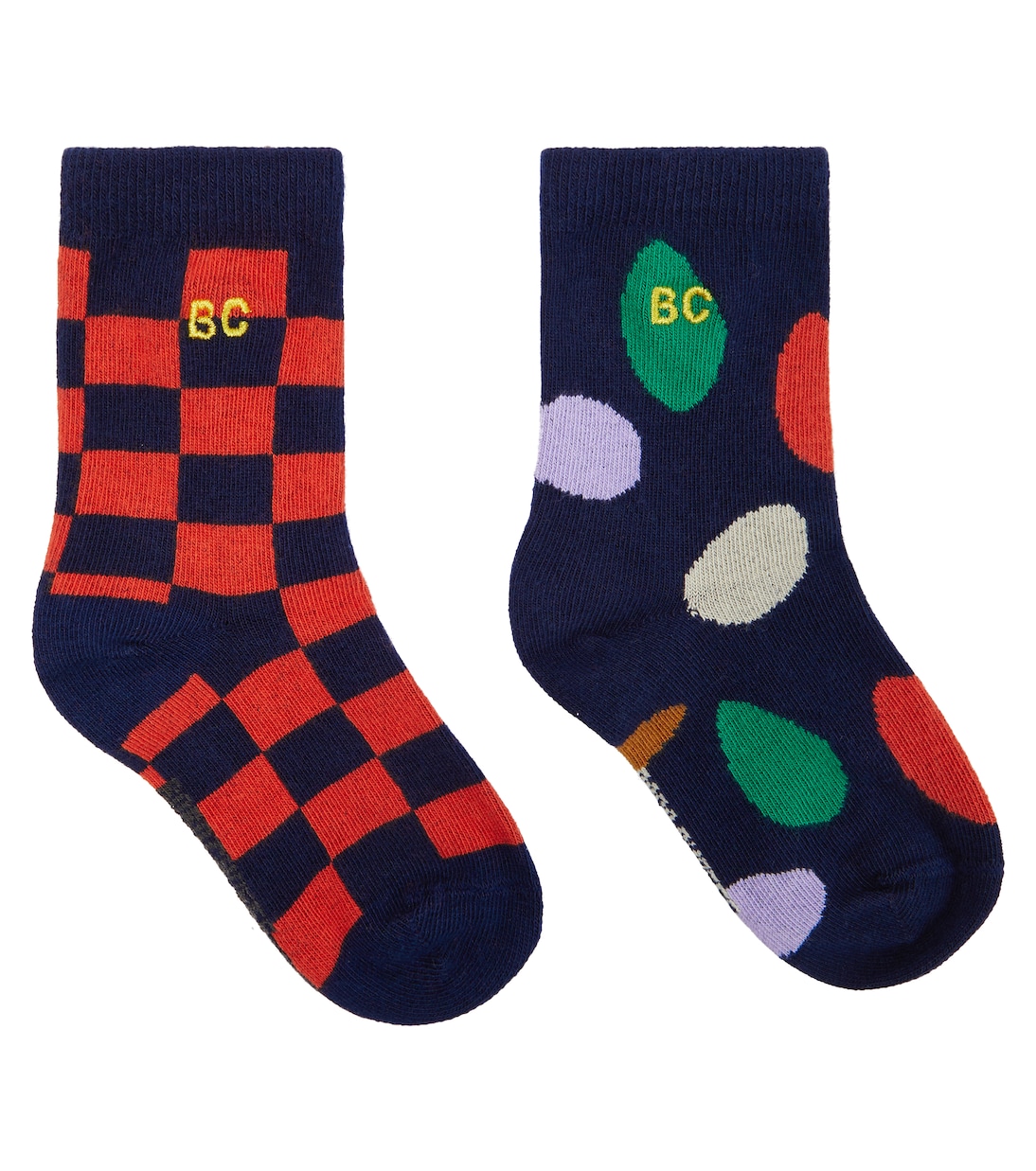 Set of 2 cotton-blend socks | Bobo Choses
