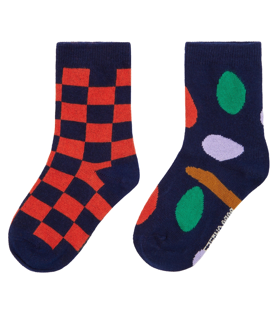 Set of 2 cotton-blend socks | Bobo Choses