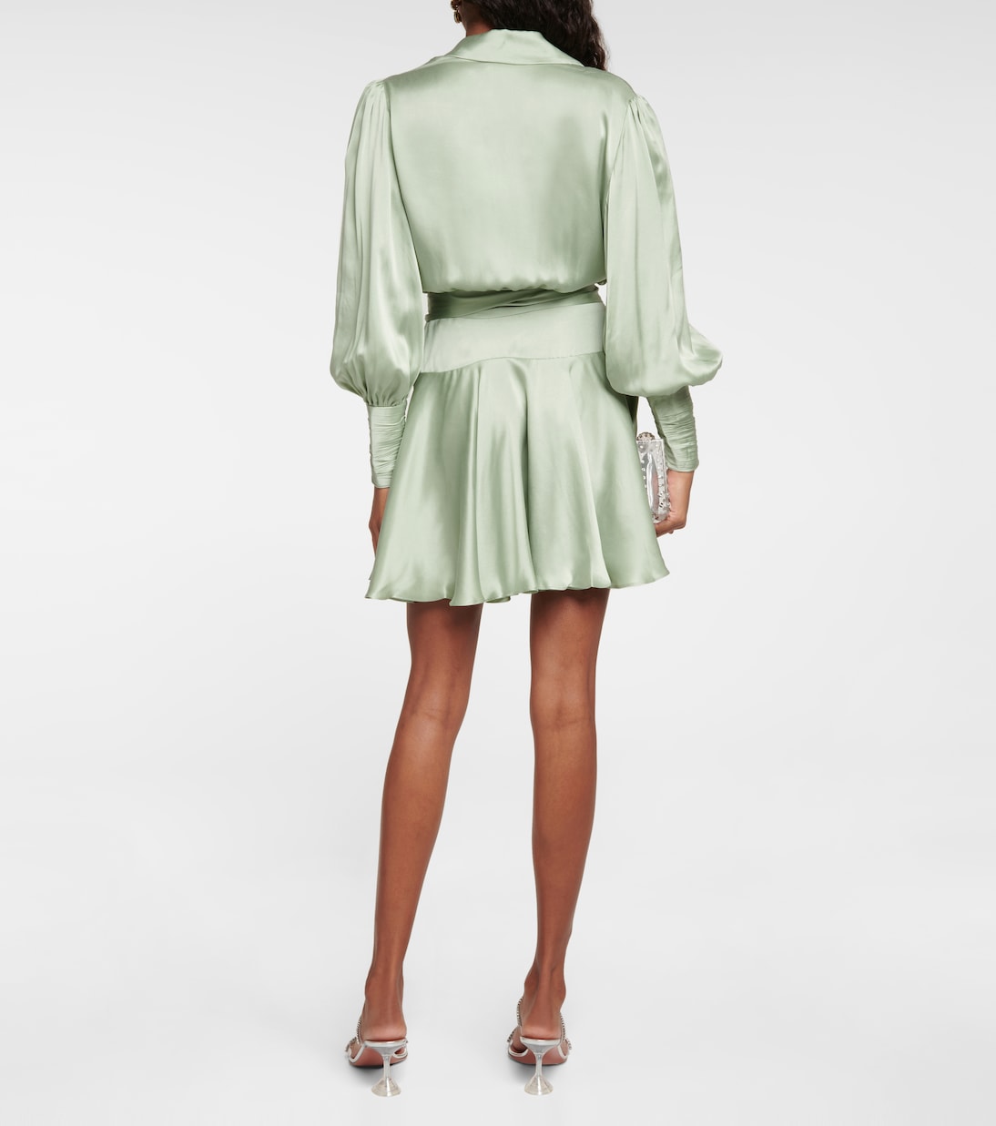 Minikleid aus Seidensatin | Zimmermann