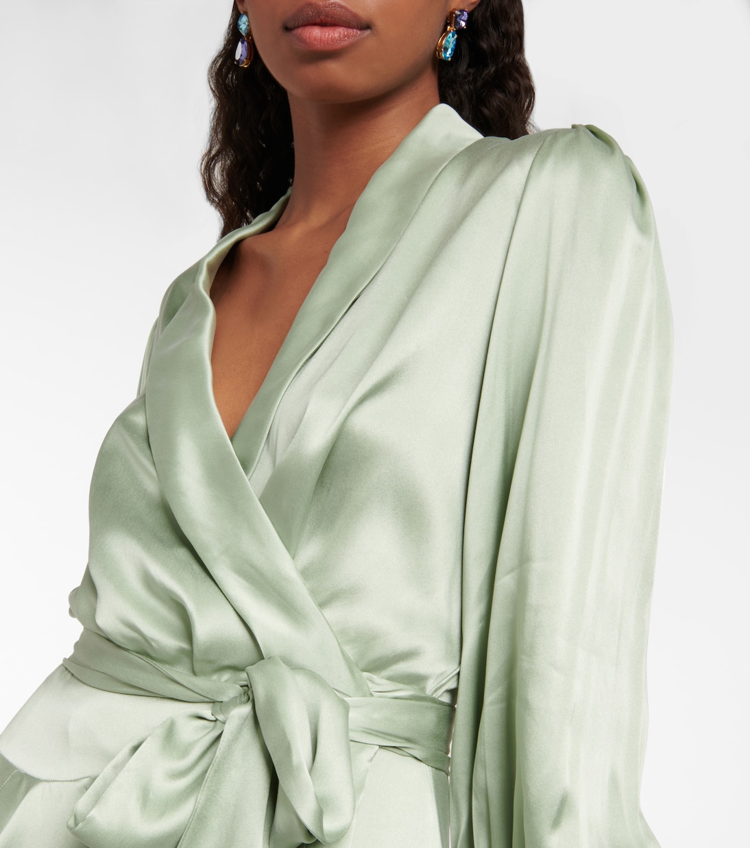 Minikleid aus Seidensatin | Zimmermann