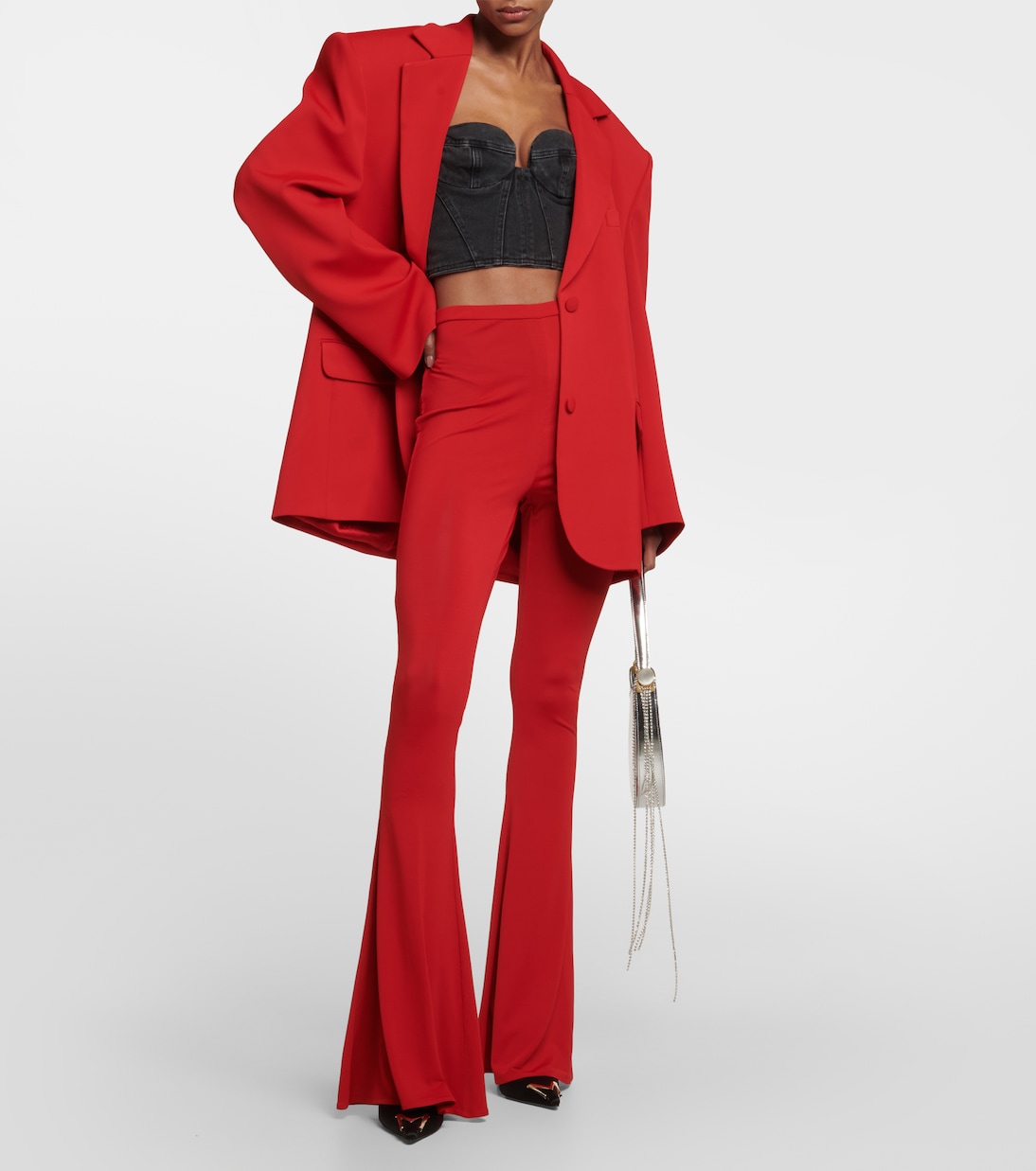 High-rise flared leggings | Magda Butrym