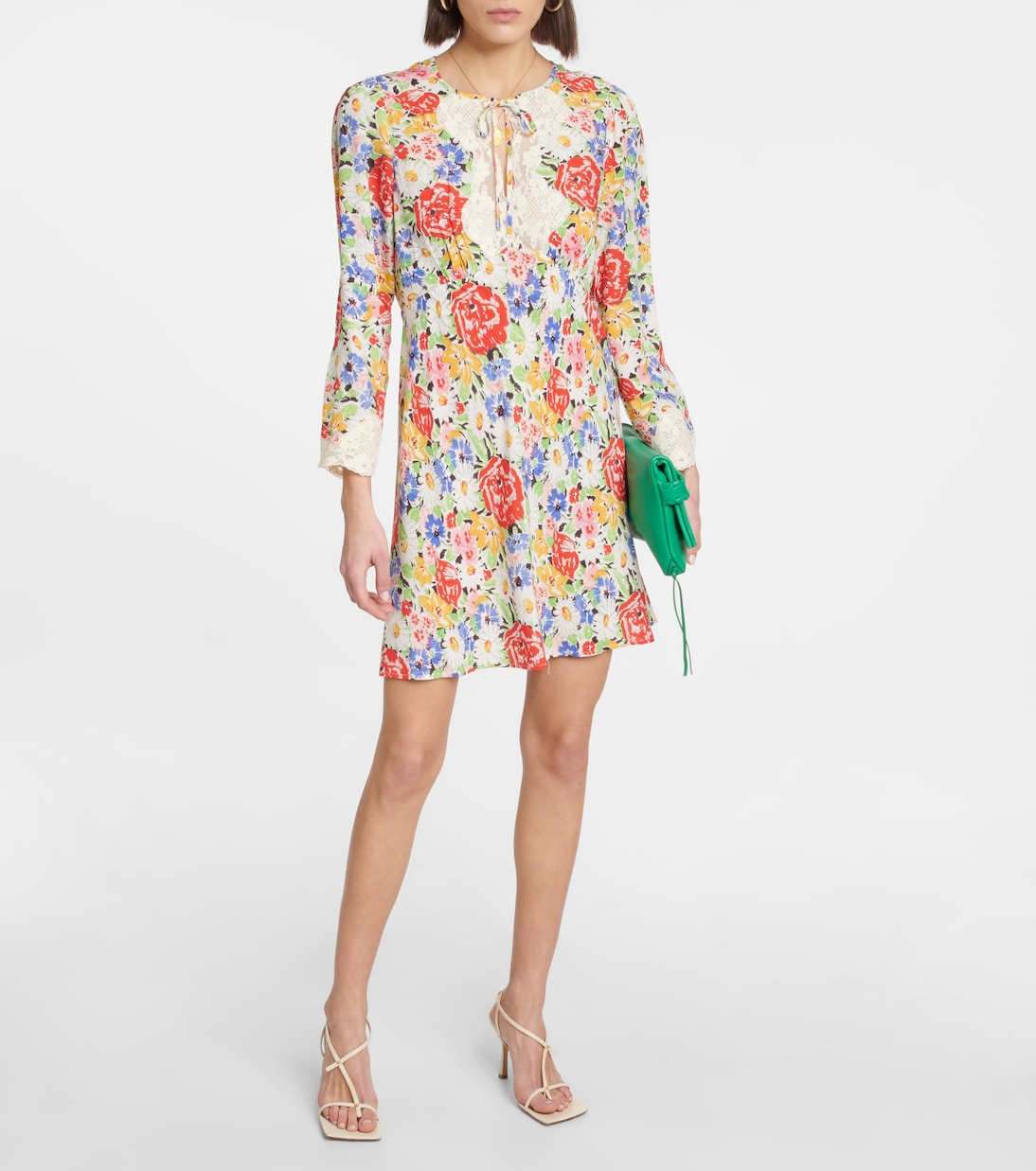 Abrielle floral minidress | Rixo