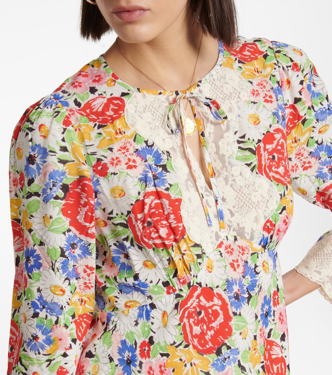 Abrielle floral minidress | Rixo