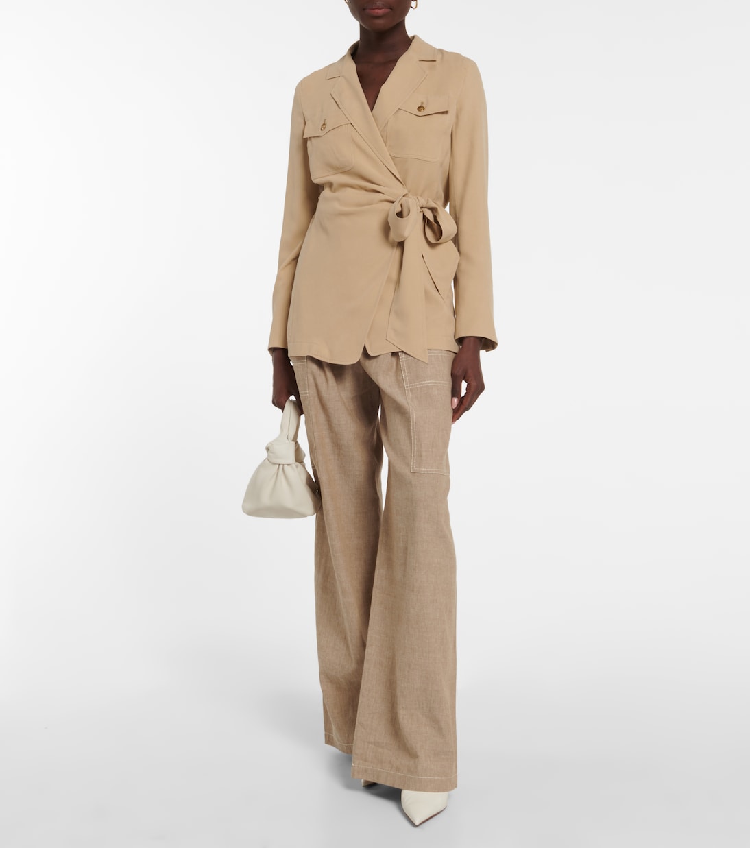 Fleur silk blazer | Max Mara