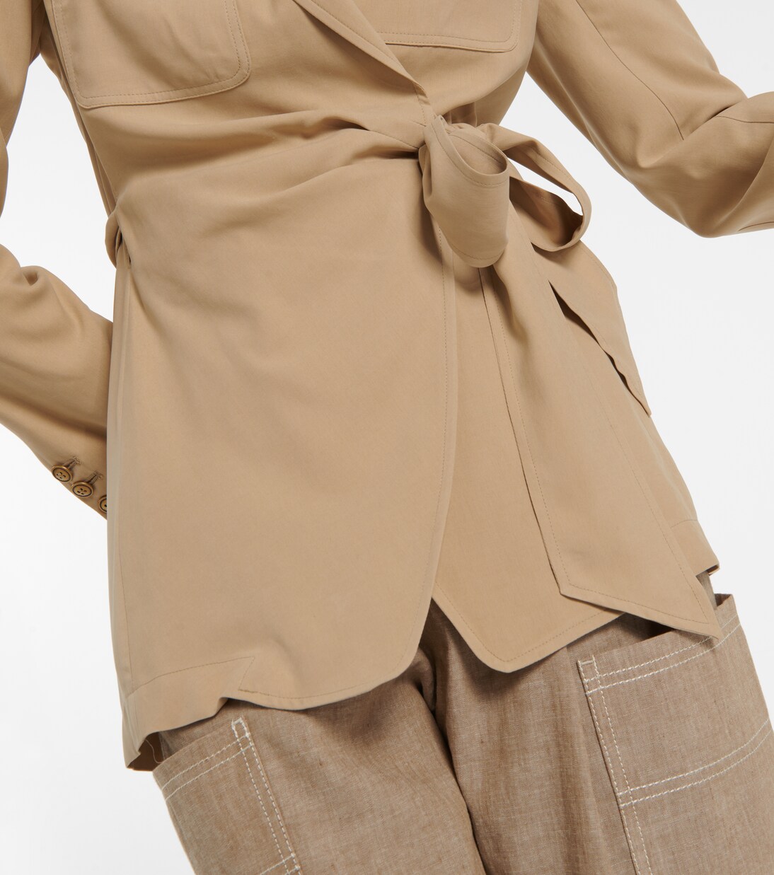 Fleur silk blazer | Max Mara