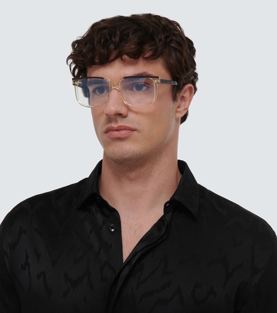 SL 599 square glasses | Saint Laurent