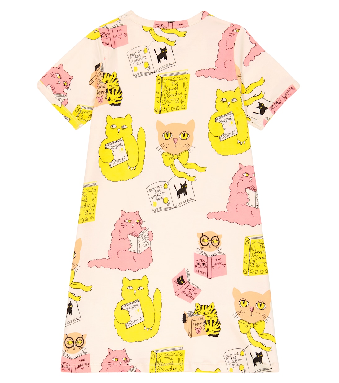 Printed cotton dress | Mini Rodini