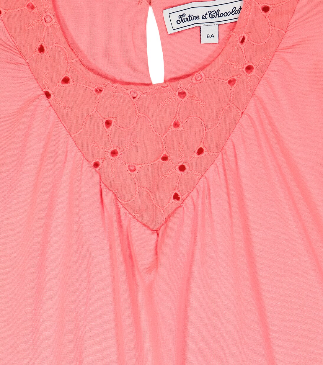 Broderie anglaise cotton-blend top | Tartine et Chocolat