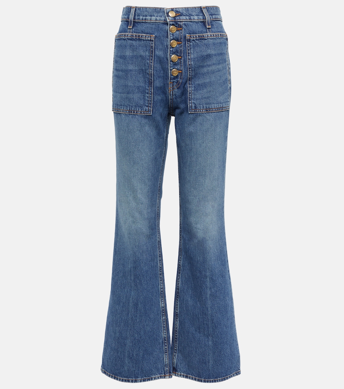 The Lou high-rise flared jeans | Ulla Johnson