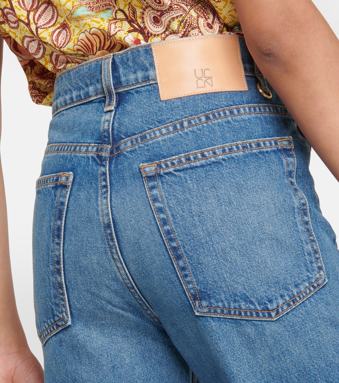 The Lou high-rise flared jeans | Ulla Johnson