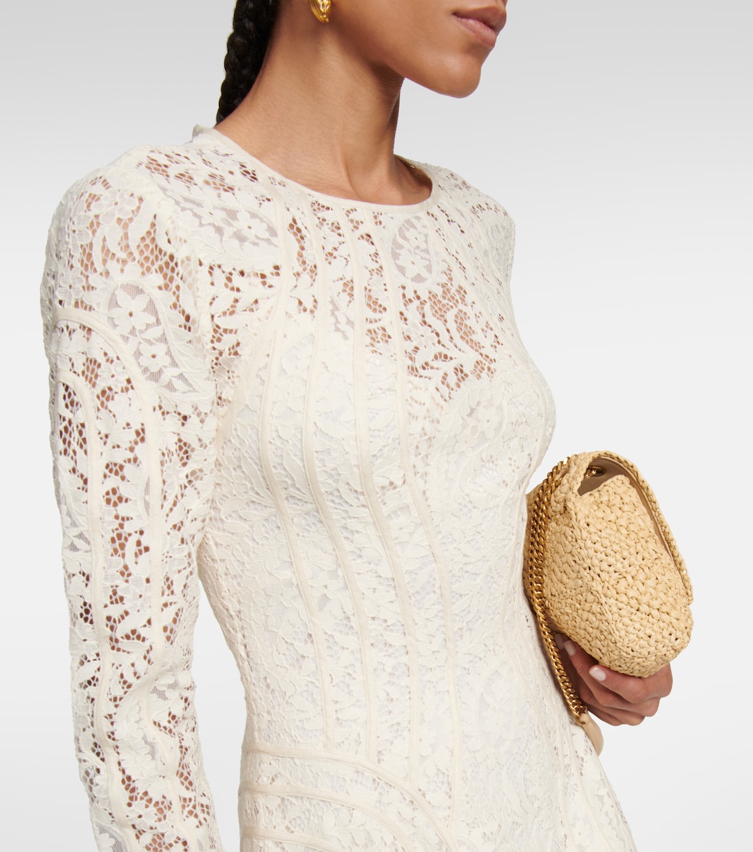 Abito midi Devi in pizzo | Zimmermann