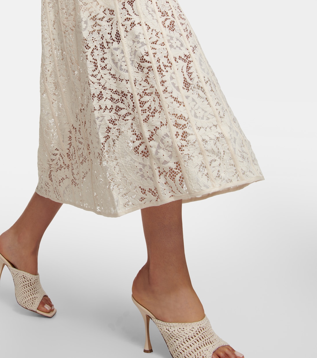 Abito midi Devi in pizzo | Zimmermann