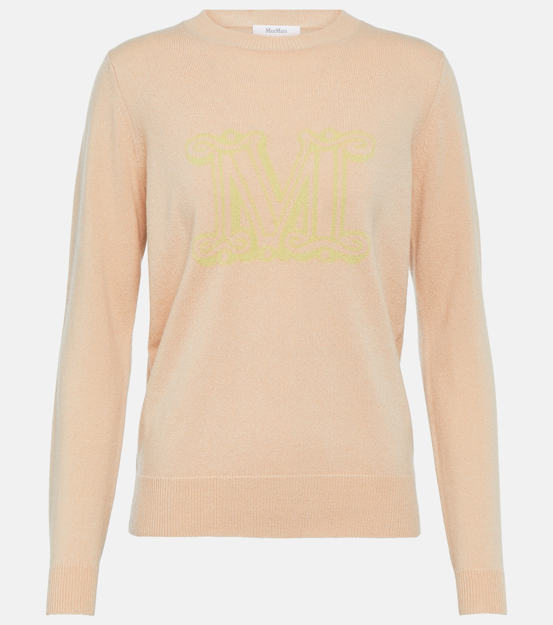 Jersey Pamir de cachemir con logo | Max Mara