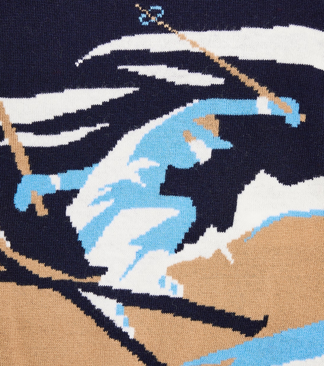 Intarsia virgin wool sweater | Il Gufo