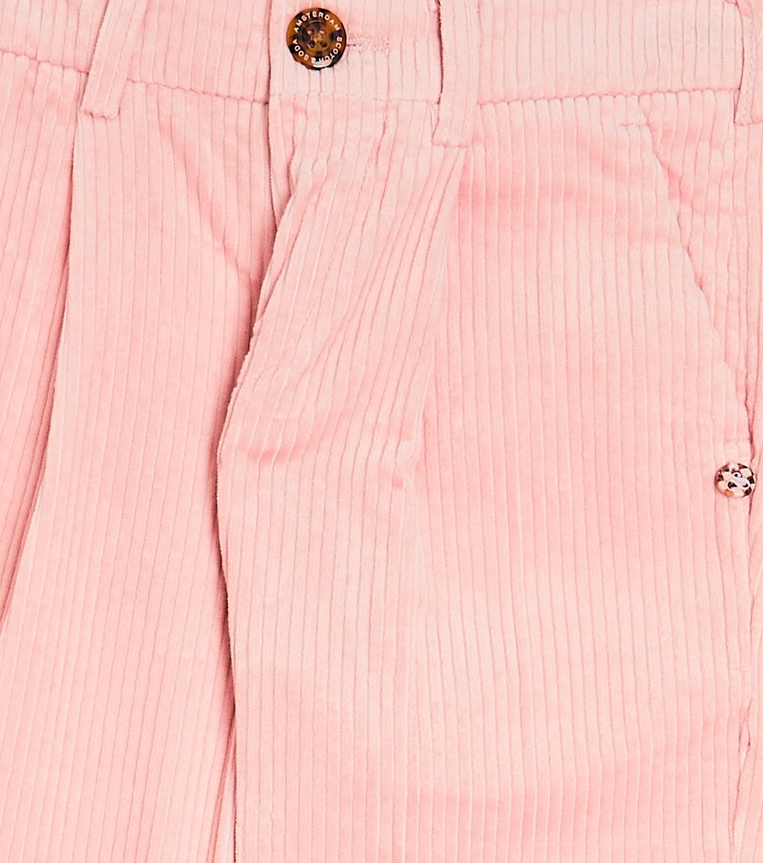 Weite High-Rise-Hose aus Cord | Scotch & Soda Kids