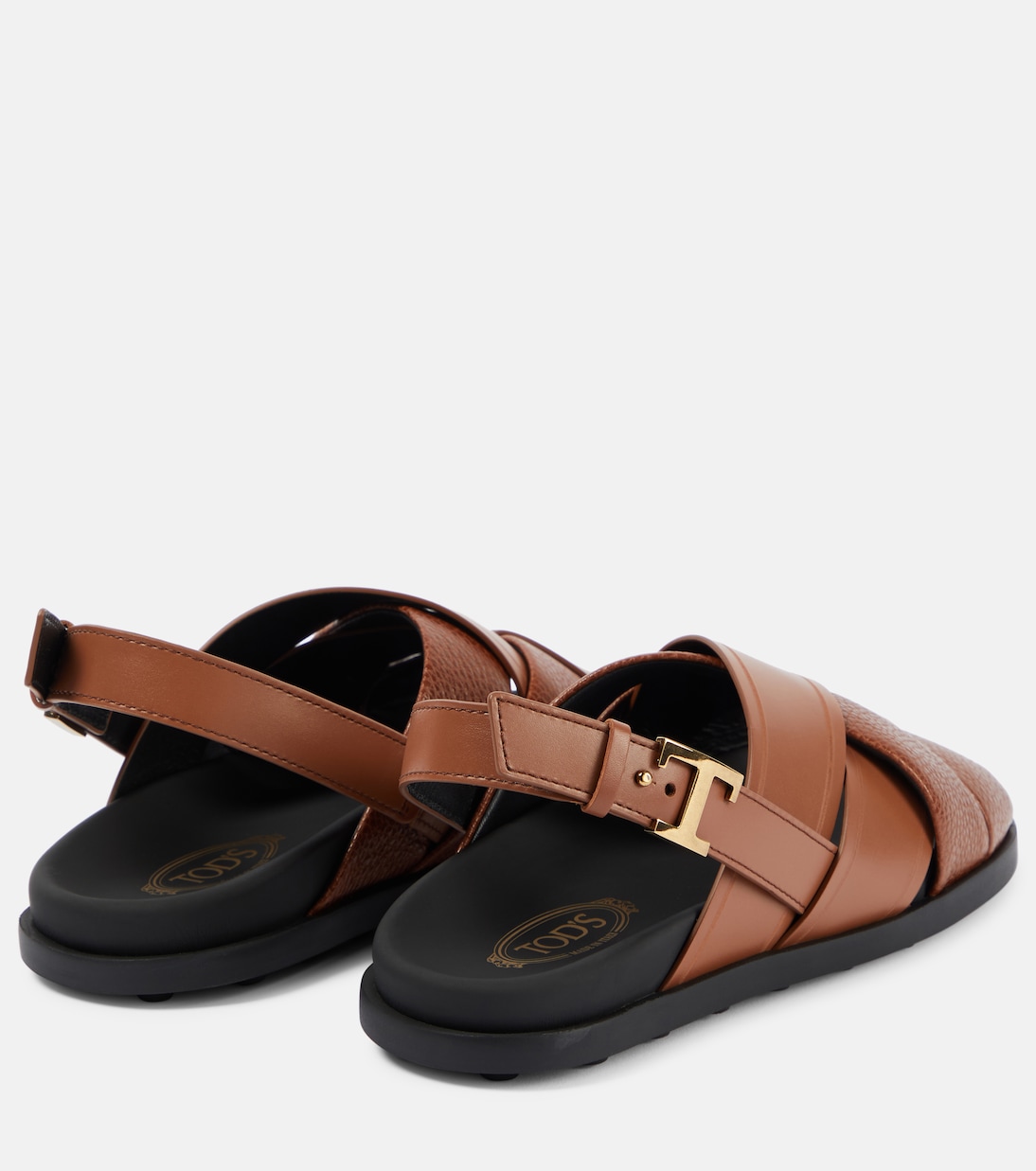 صندل من الجلد المحبوك | Tod's