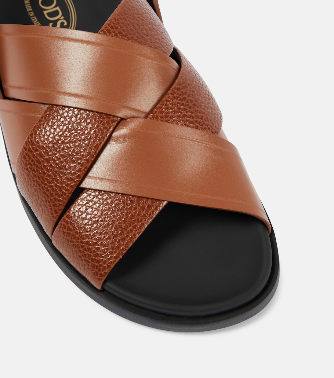 صندل من الجلد المحبوك | Tod's