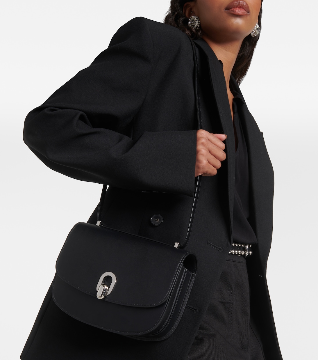 Borsa a spalla Tondo 22 in pelle | Savette