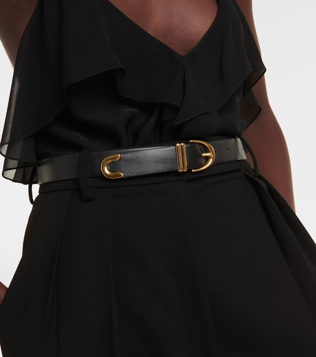 Bambi leather belt | Khaite
