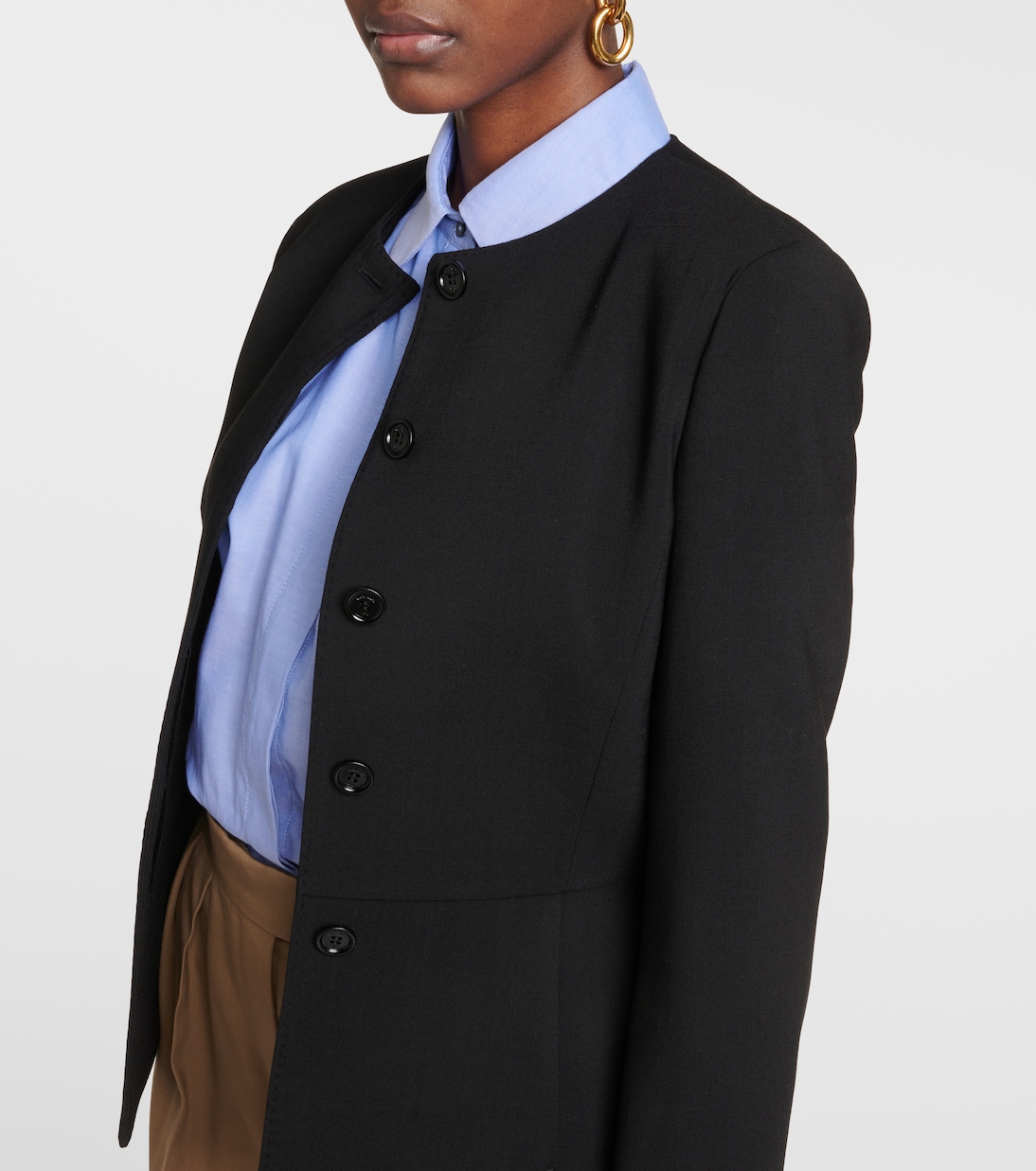 Veste Pepli en laine mélangée | Max Mara
