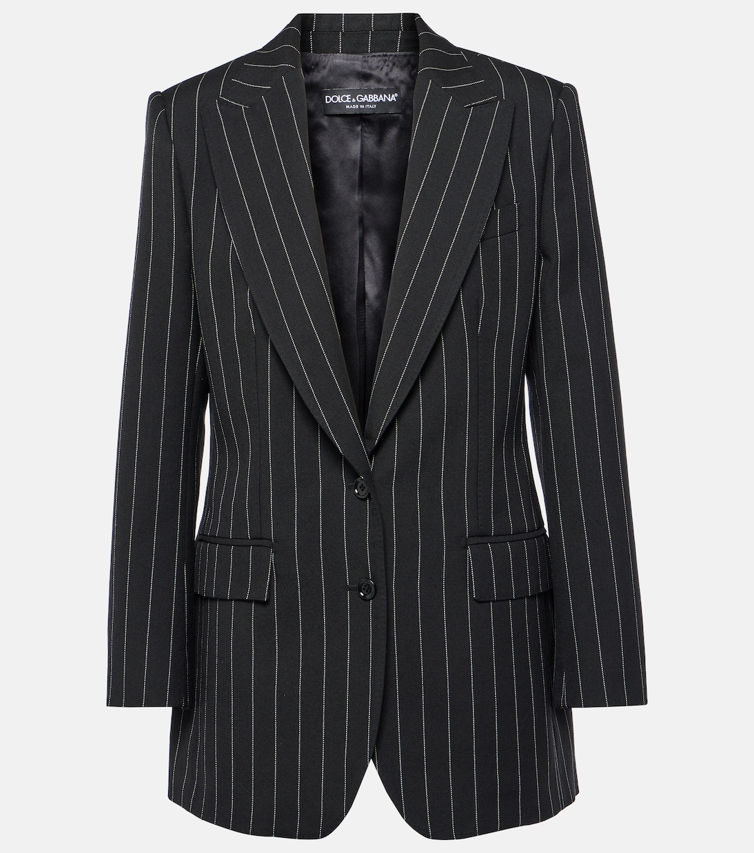 Blazer rayé en laine vierge | Dolce&Gabbana