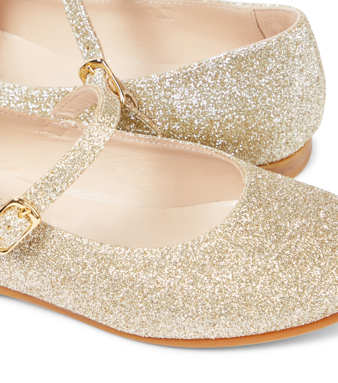 Mary-Jane-Ballerinas mit Glitter | Il Gufo