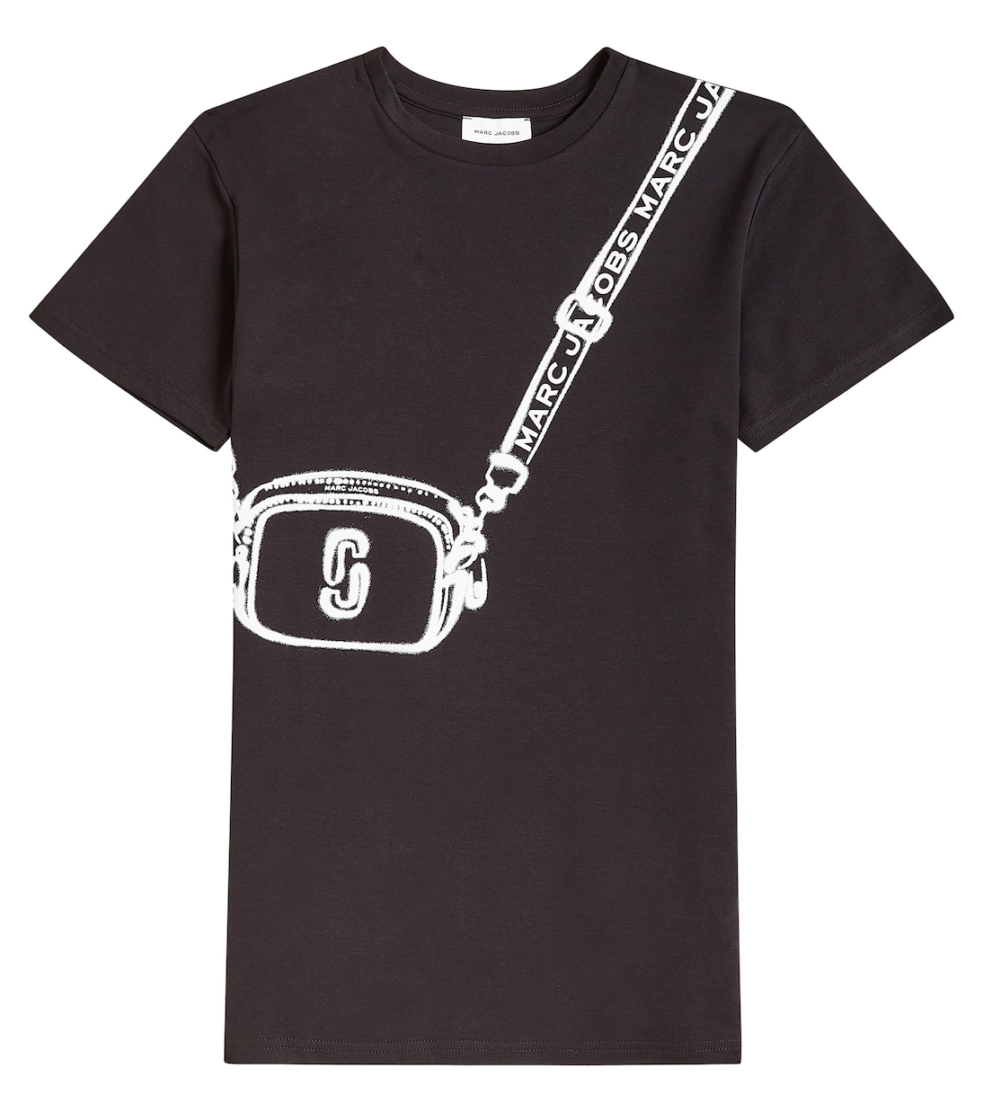Robe t-shirt imprimée en coton | Marc Jacobs Kids