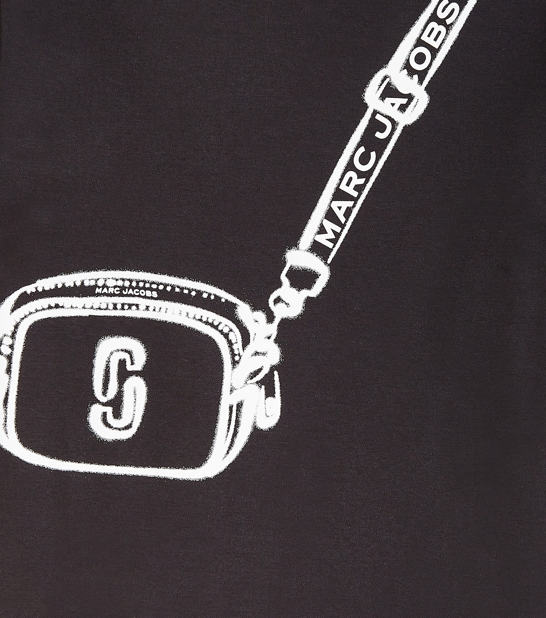Robe t-shirt imprimée en coton | Marc Jacobs Kids