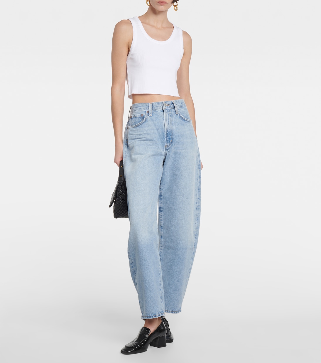 Jean ample à taille haute | Agolde