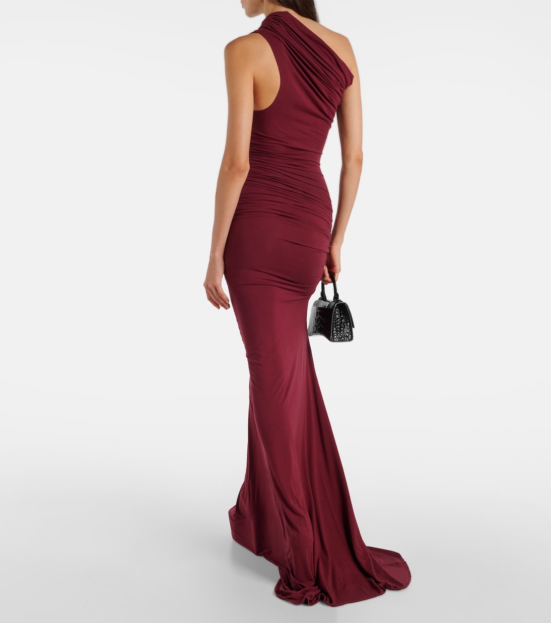 Pillar ruched gown | Entire Studios