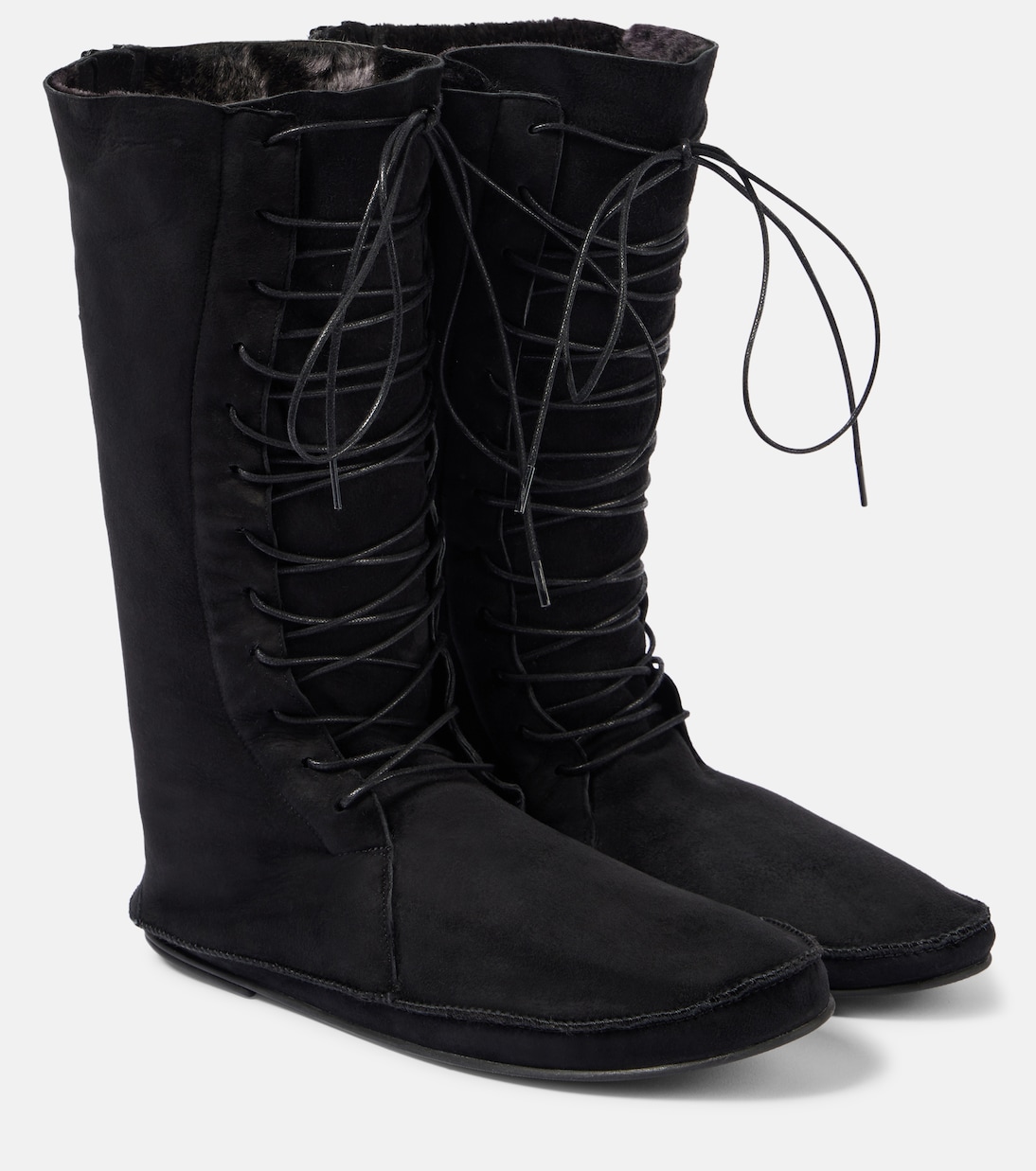 Botas con cordones Tyler de ante | The Row