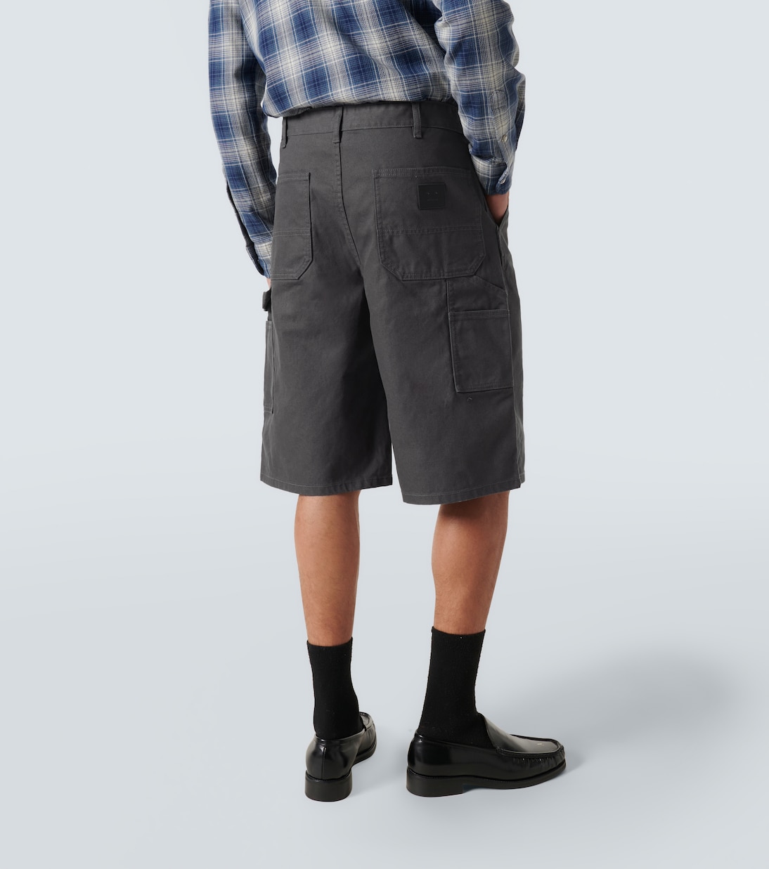 Shorts de lona de algodón | Acne Studios