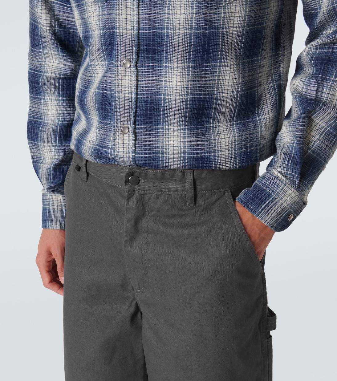Shorts de lona de algodón | Acne Studios