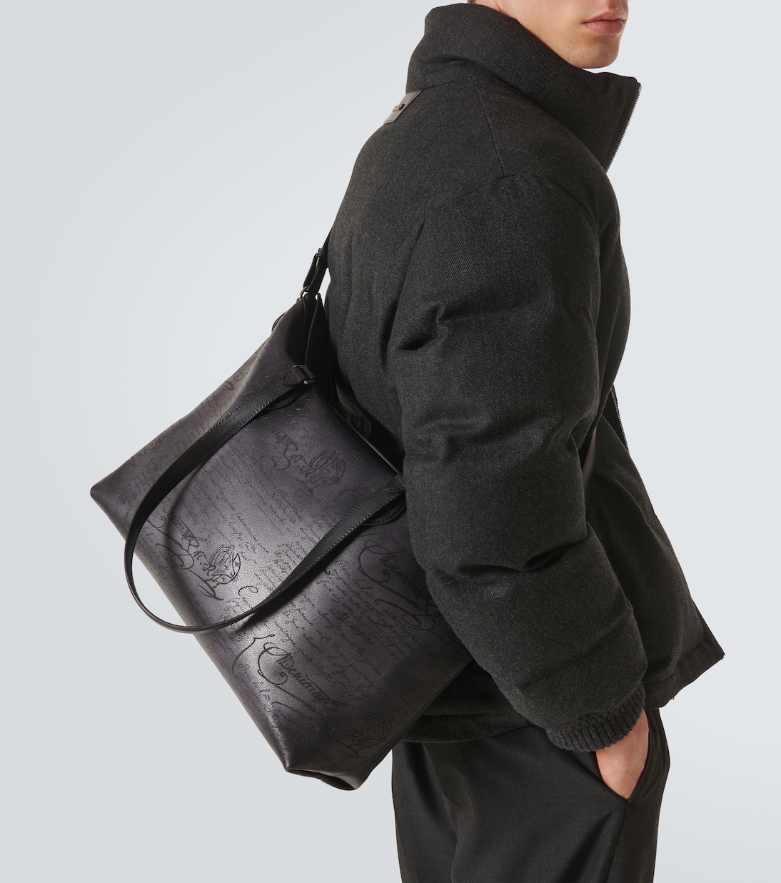 Tote Late Hour Scritto aus Leder | Berluti