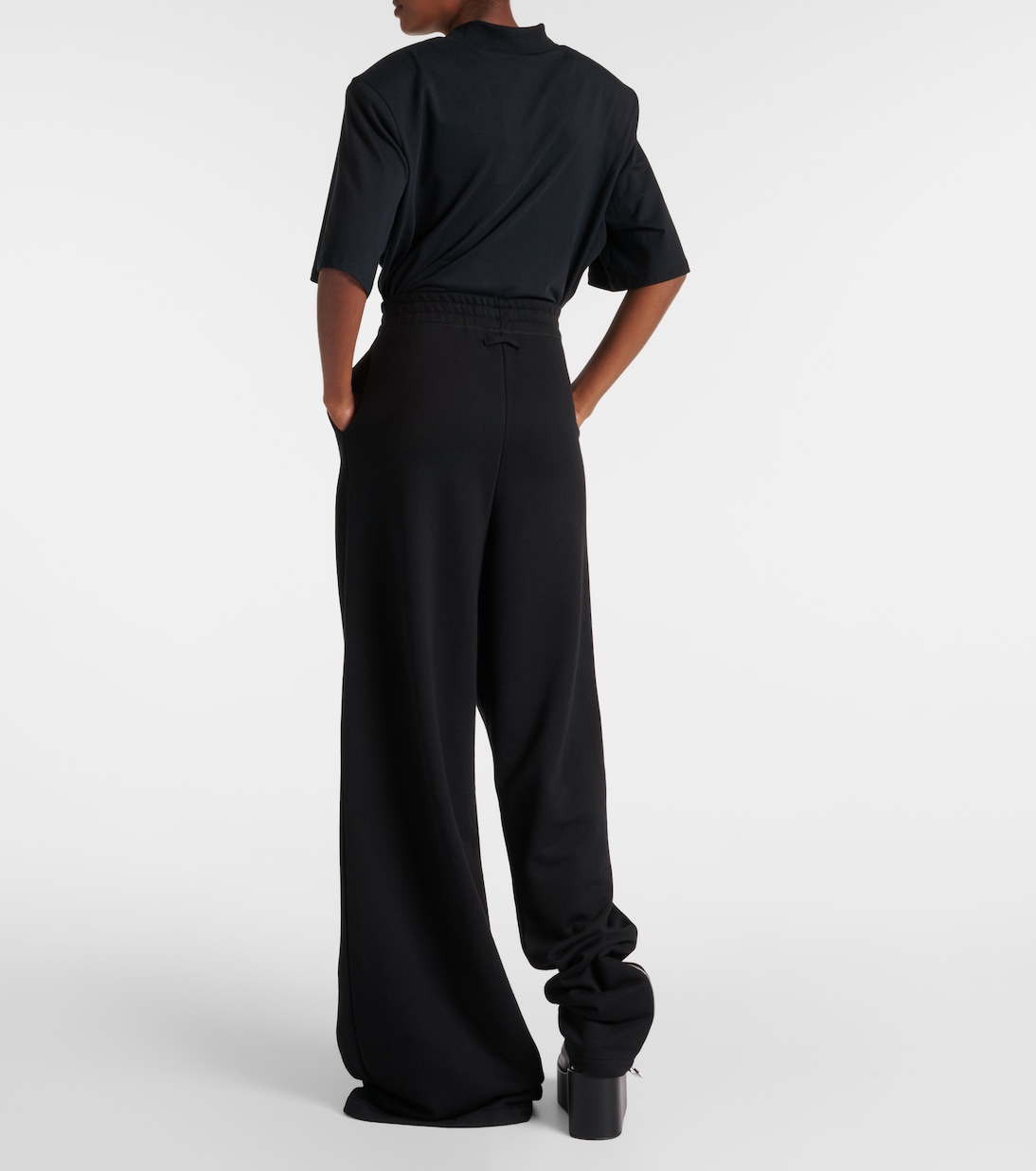 High-Rise-Jogginghose aus Baumwolle | Jean Paul Gaultier