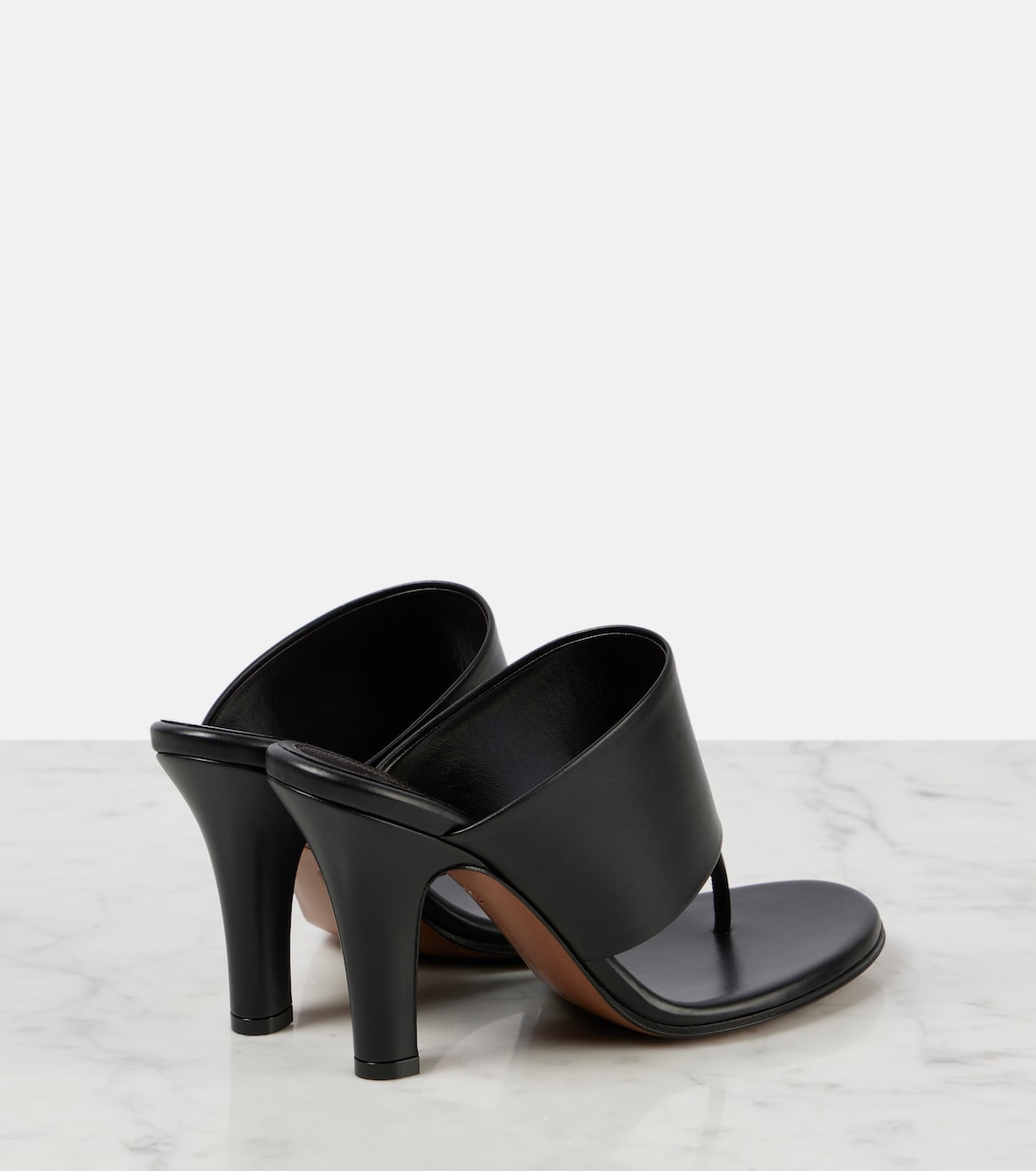 Mules Signum en cuir | The Row