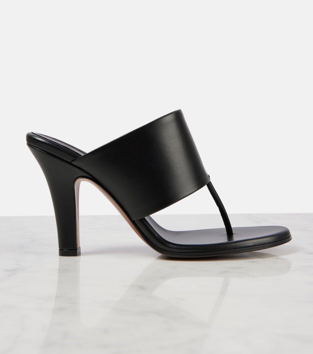 Mules Signum en cuir | The Row