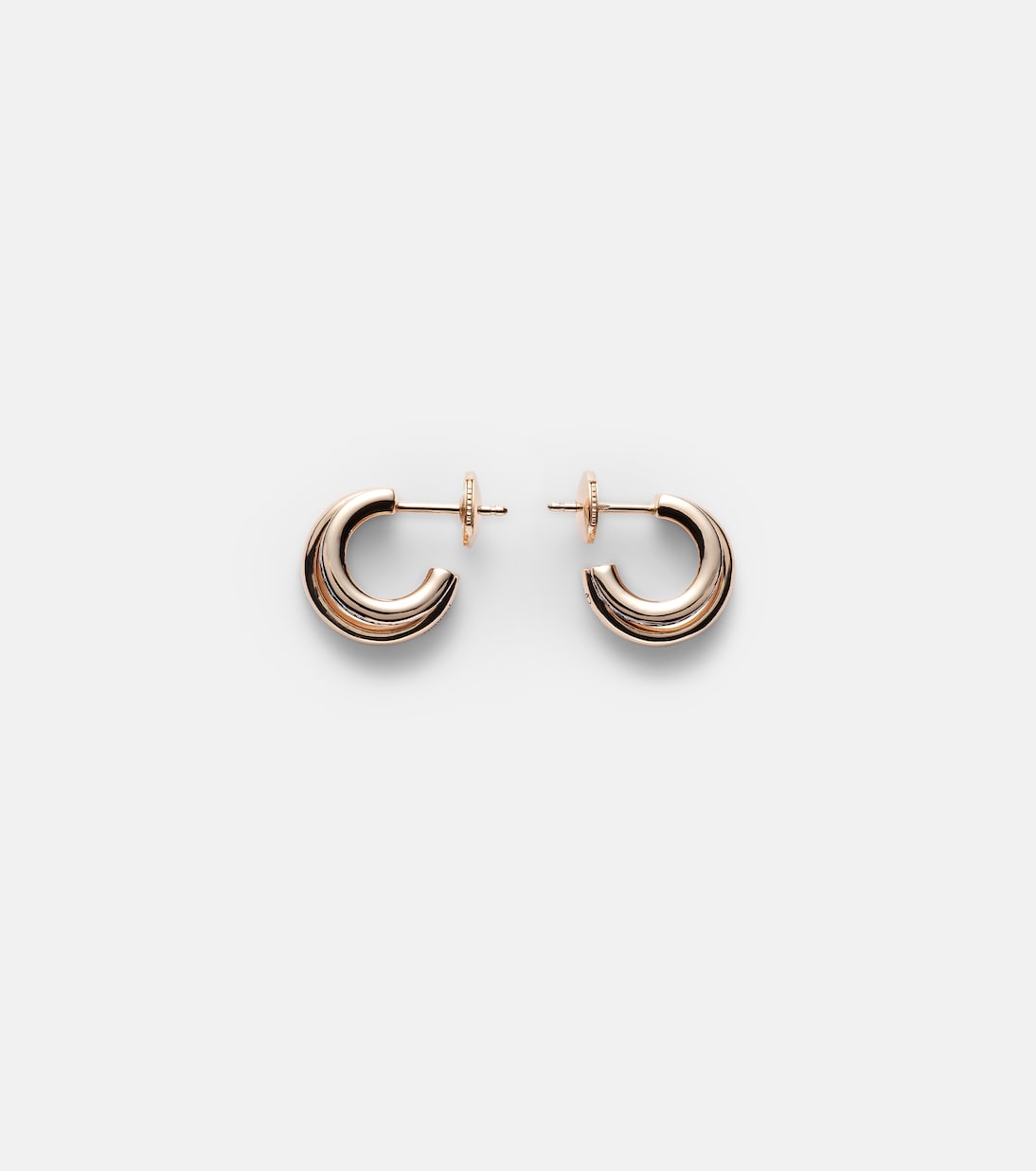 Boucles d'oreilles Together en or rose 18 ct et diamants | Pomellato