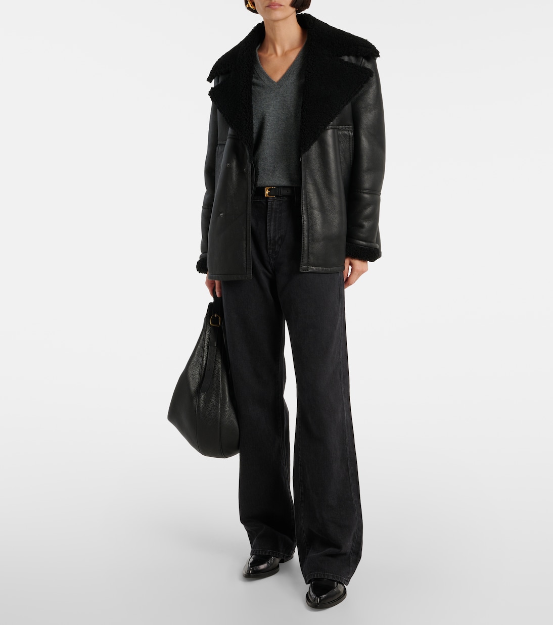 Tess high-rise straight jeans | 7 For All Mankind