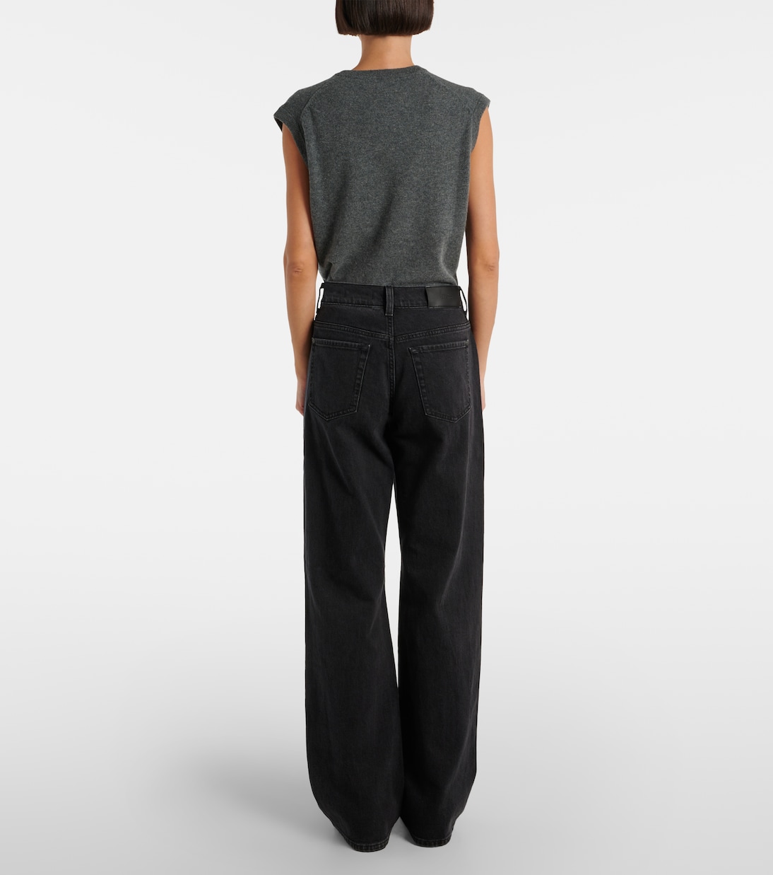 Tess high-rise straight jeans | 7 For All Mankind