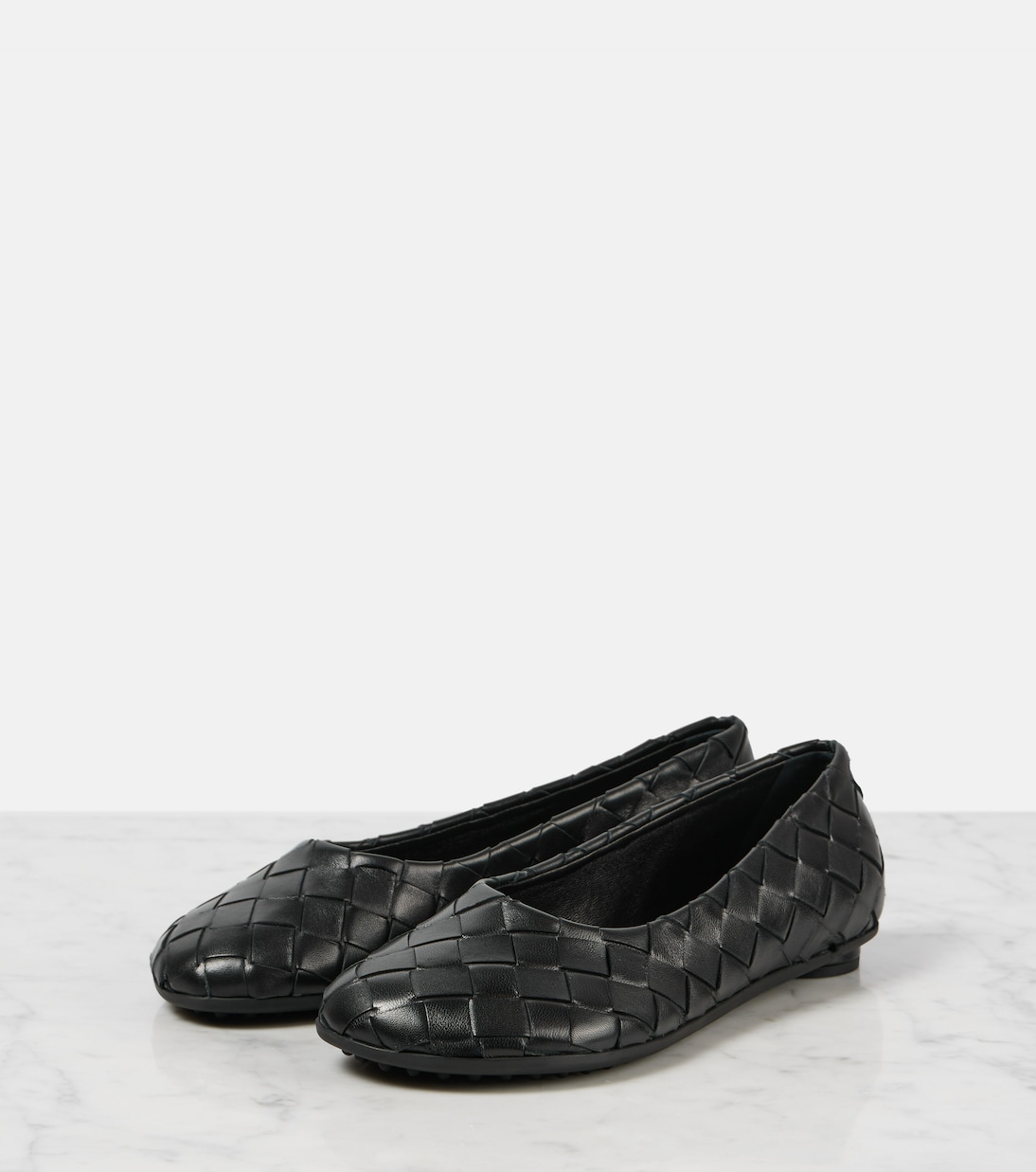 Bailarinas de piel Intrecciato | Bottega Veneta