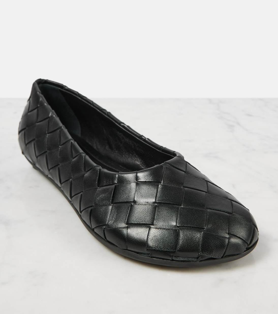 Bailarinas de piel Intrecciato | Bottega Veneta