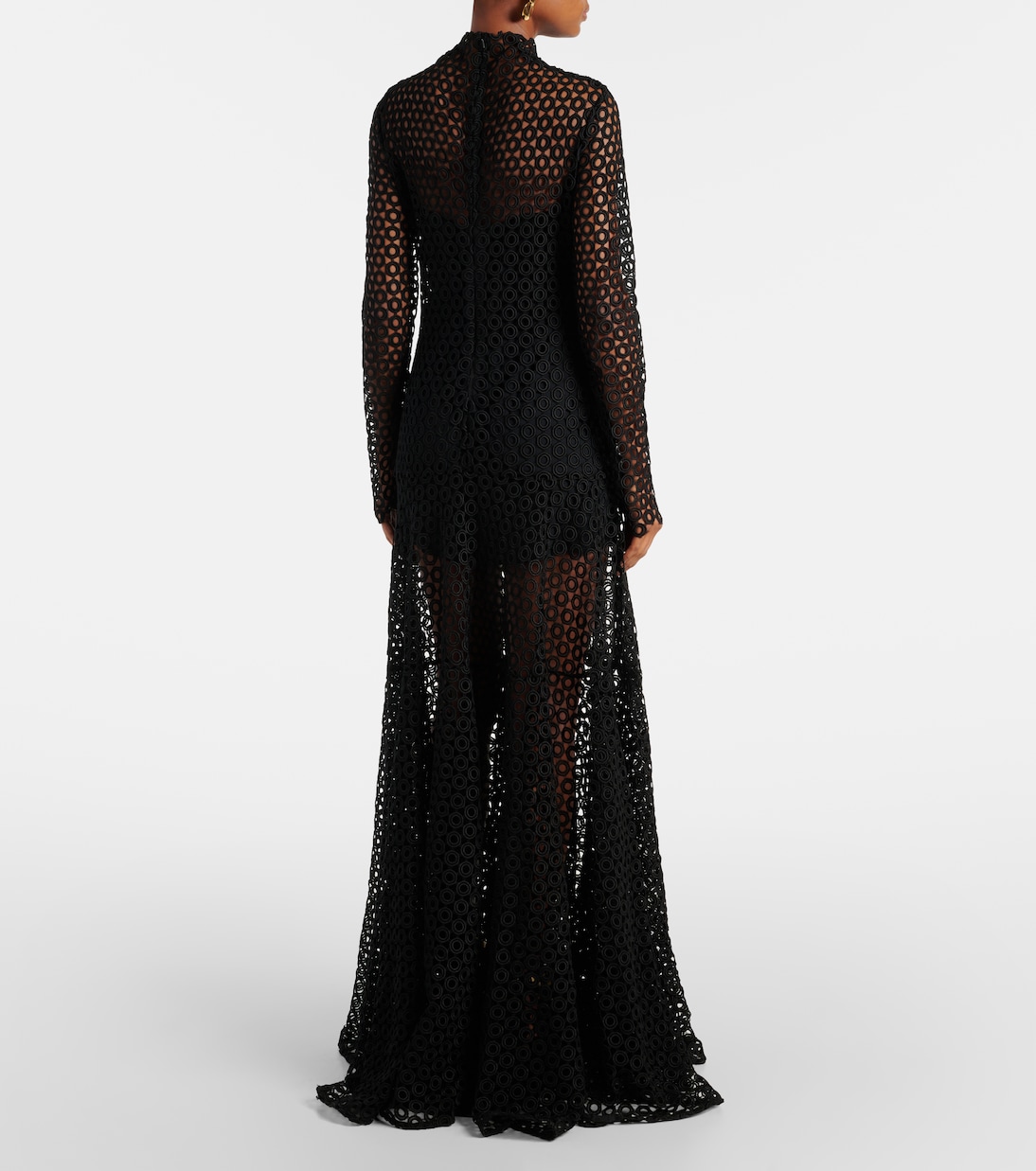 Abito lungo in macramé  | David Koma
