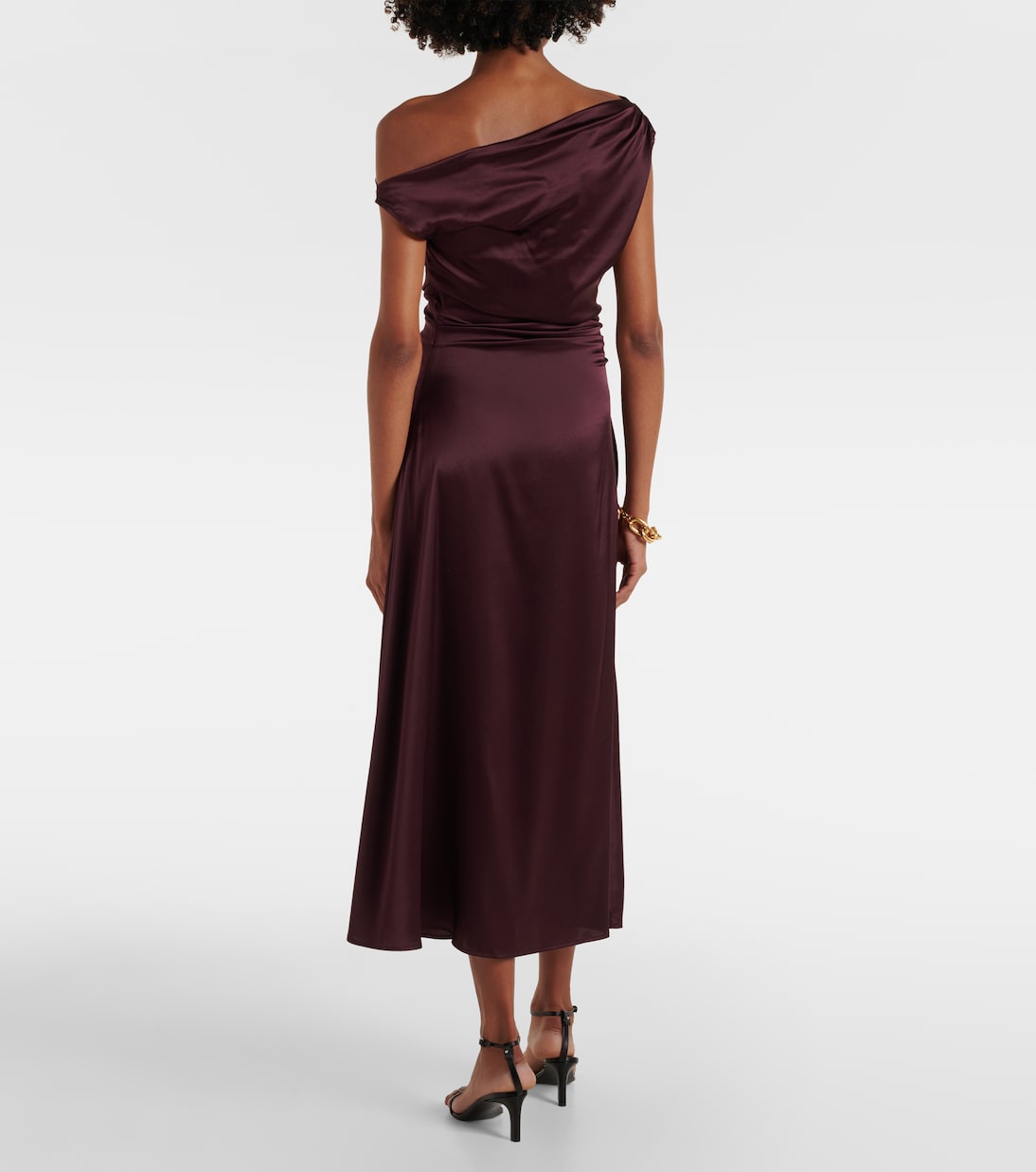 Midikleid Phare aus Satin | Staud