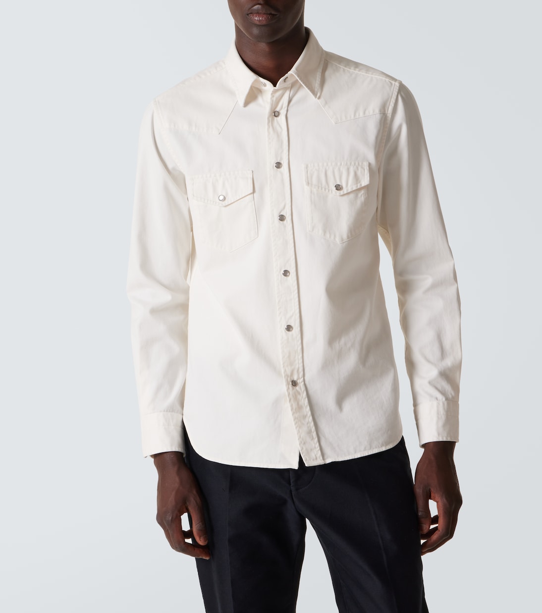 Camicia in twill di cotone | Tom Ford