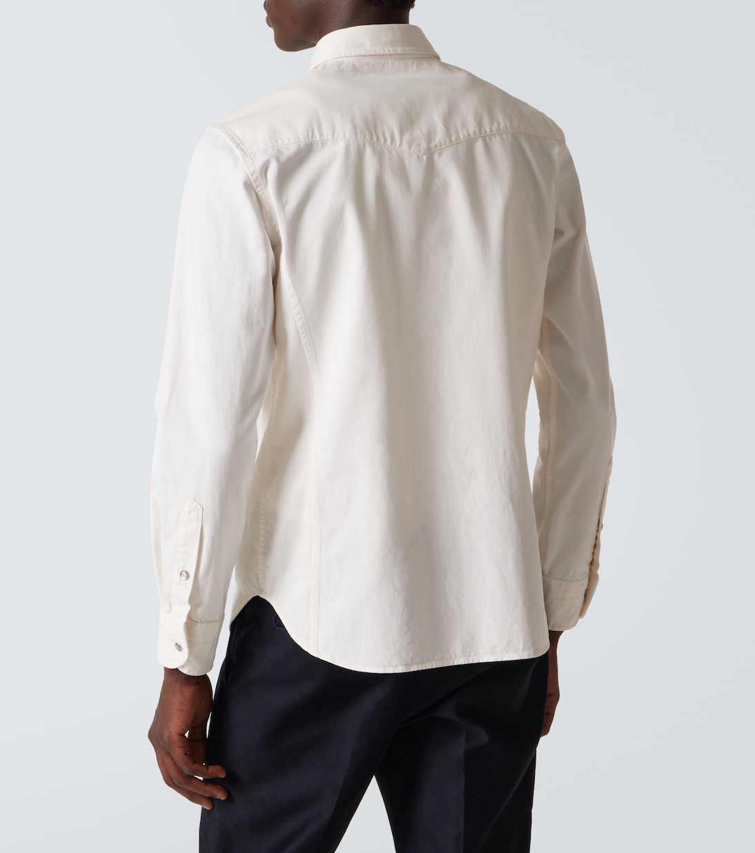 Camicia in twill di cotone | Tom Ford